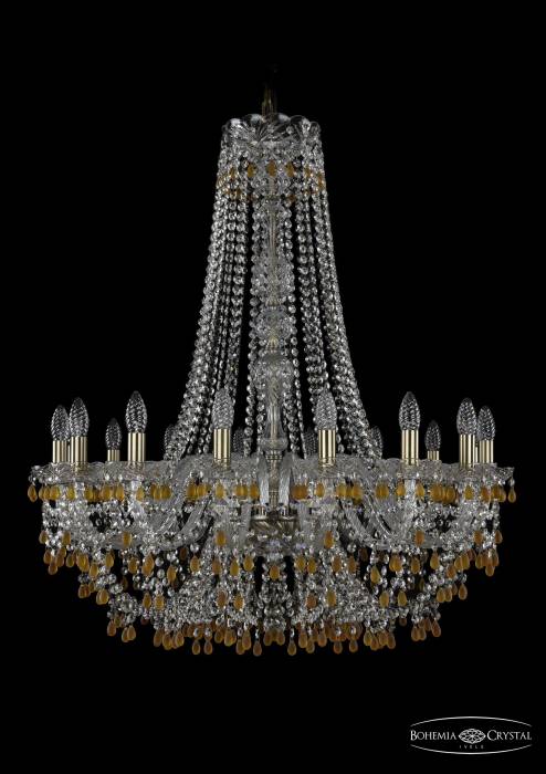 Подвесная хрустальная люстра 1410 Bohemia 1410/16/300/h-95 Pa V1003