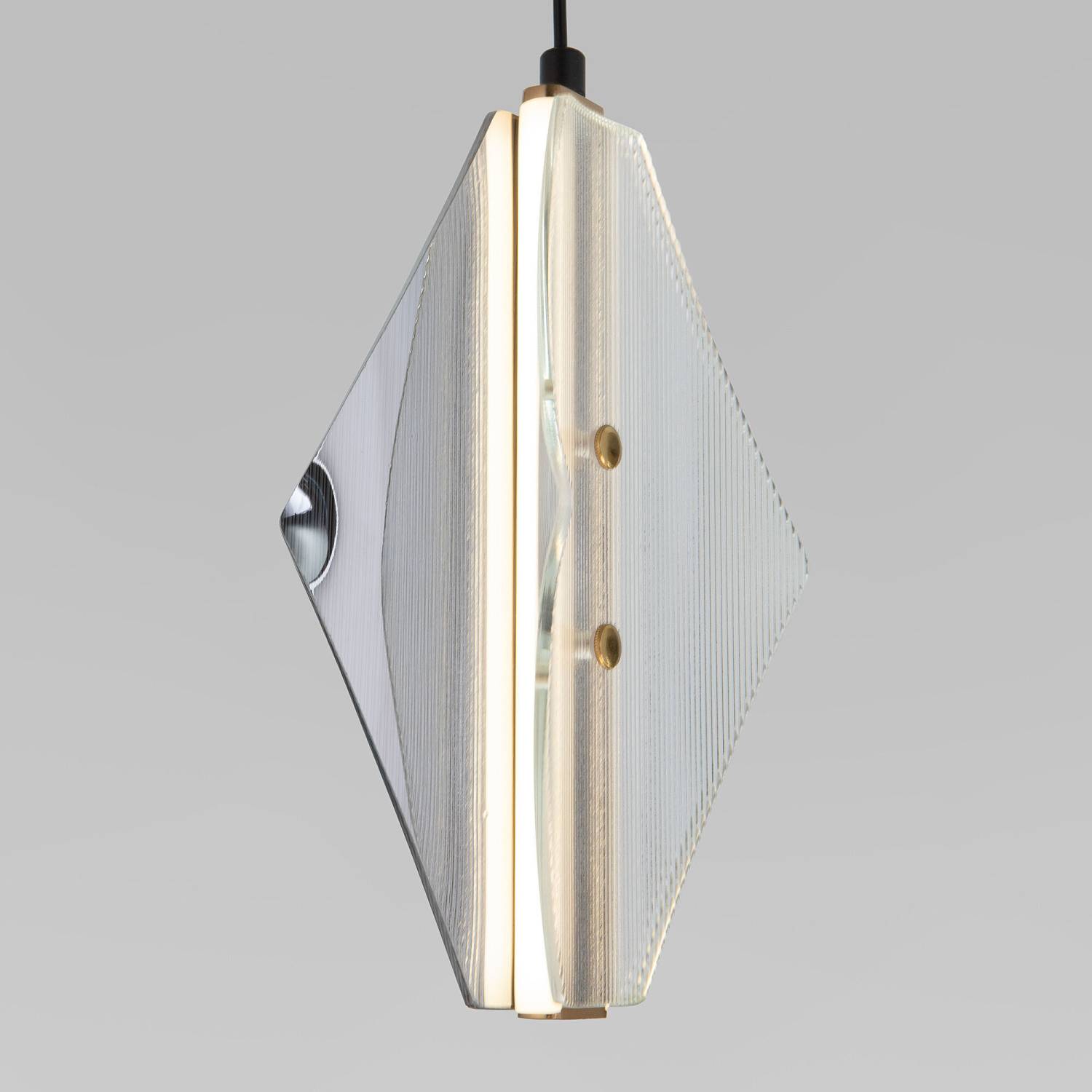 Светильник подвесной Eurosvet Glare 304054 LED латунь