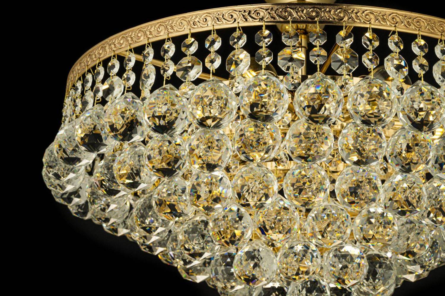 Потолочная хрустальная люстра Arti Lampadari Castellana Castellana E 1.3.46.501 G