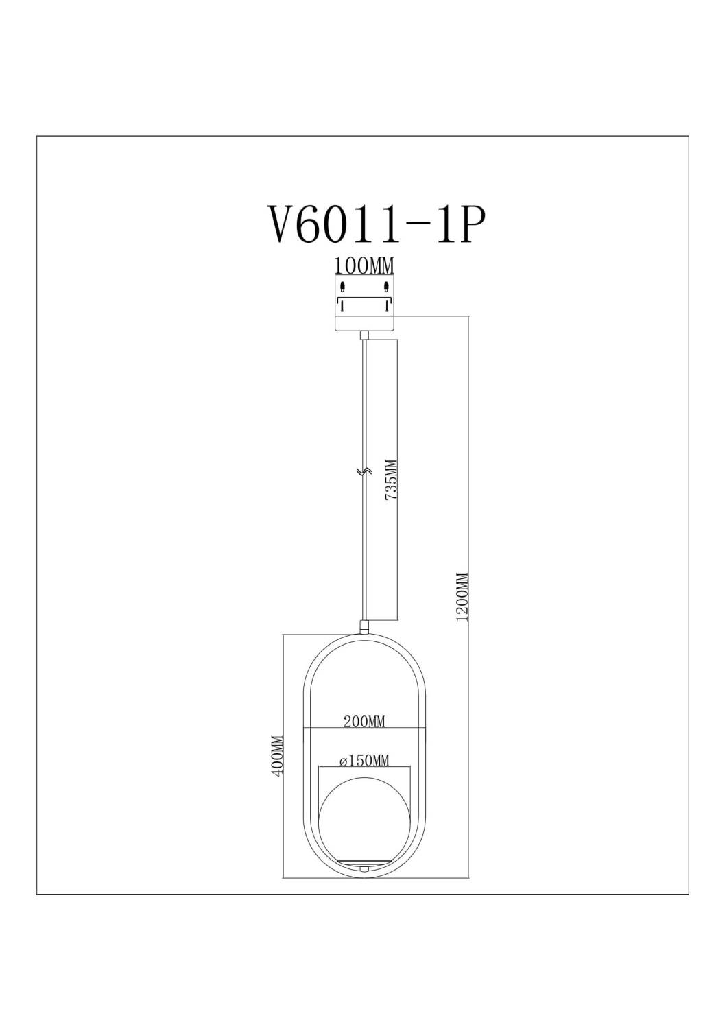Светильник подвесной Moderli Klaster V11586-1P