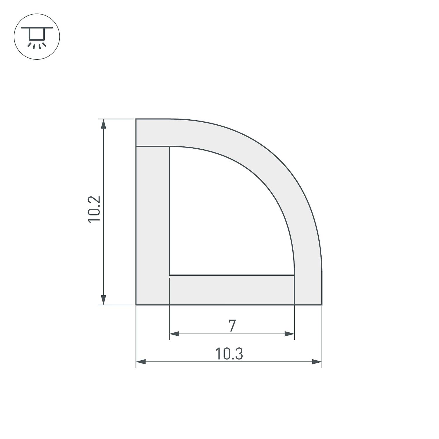 Профиль Arlight 023301