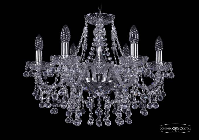 Подвесная хрустальная люстра 1409 Bohemia 1409/6/195 Ni