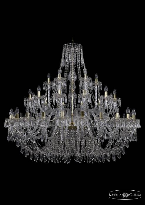 Подвесная хрустальная люстра 1403 Bohemia 1403/24+12+6/530 G