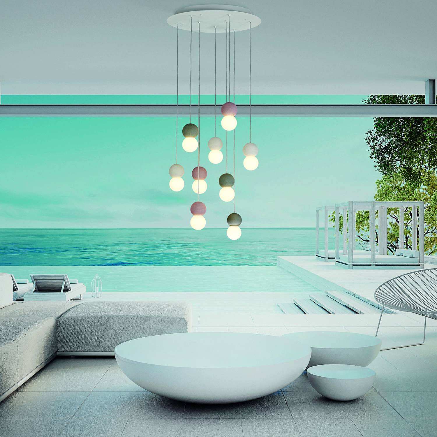 Светильник подвесной Mantra Galaxia 7621