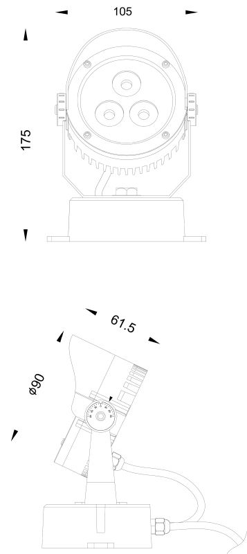 Прожектор уличный Deko-Light Power Spot 730283