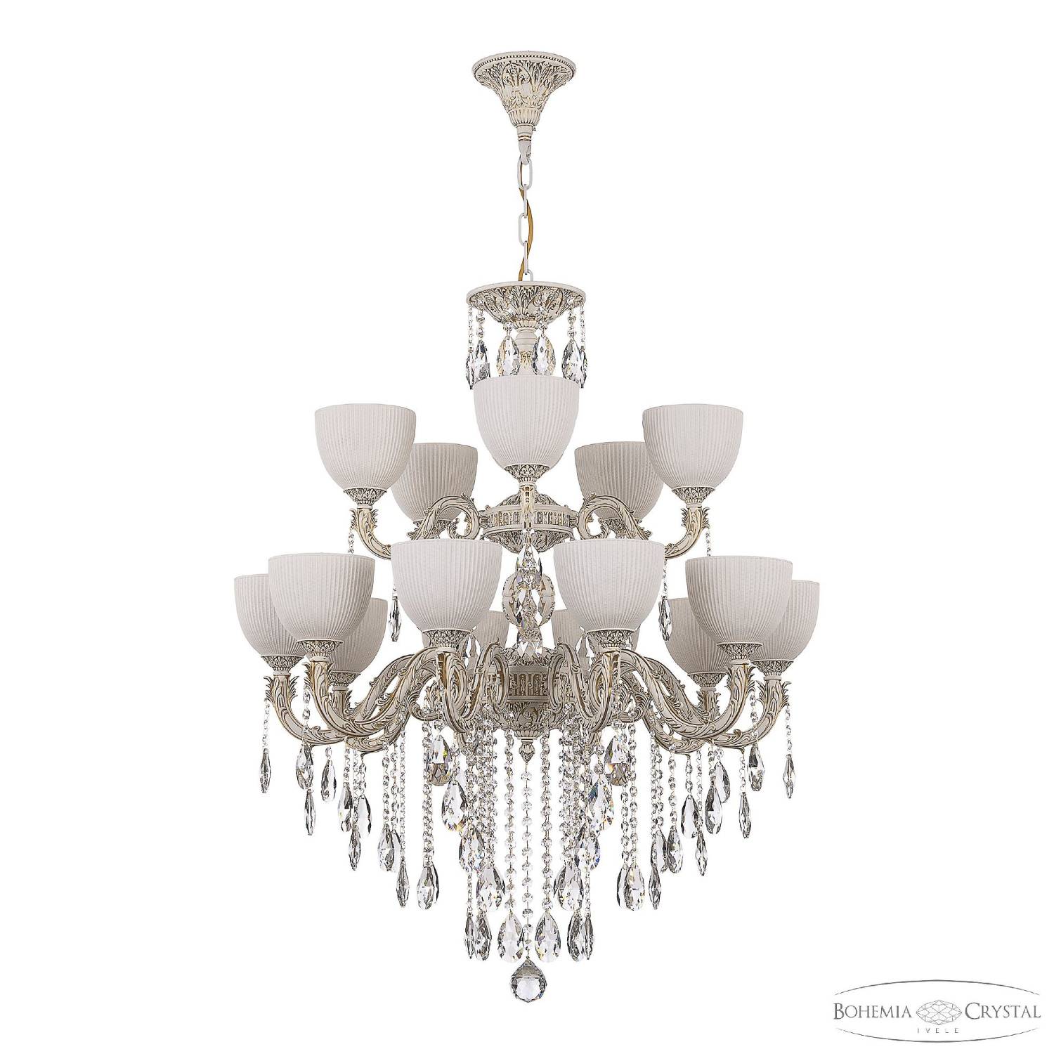 Подвесная люстра Bohemia AL7901 AL79101/10+5/250/2D B WMG P1 U Line