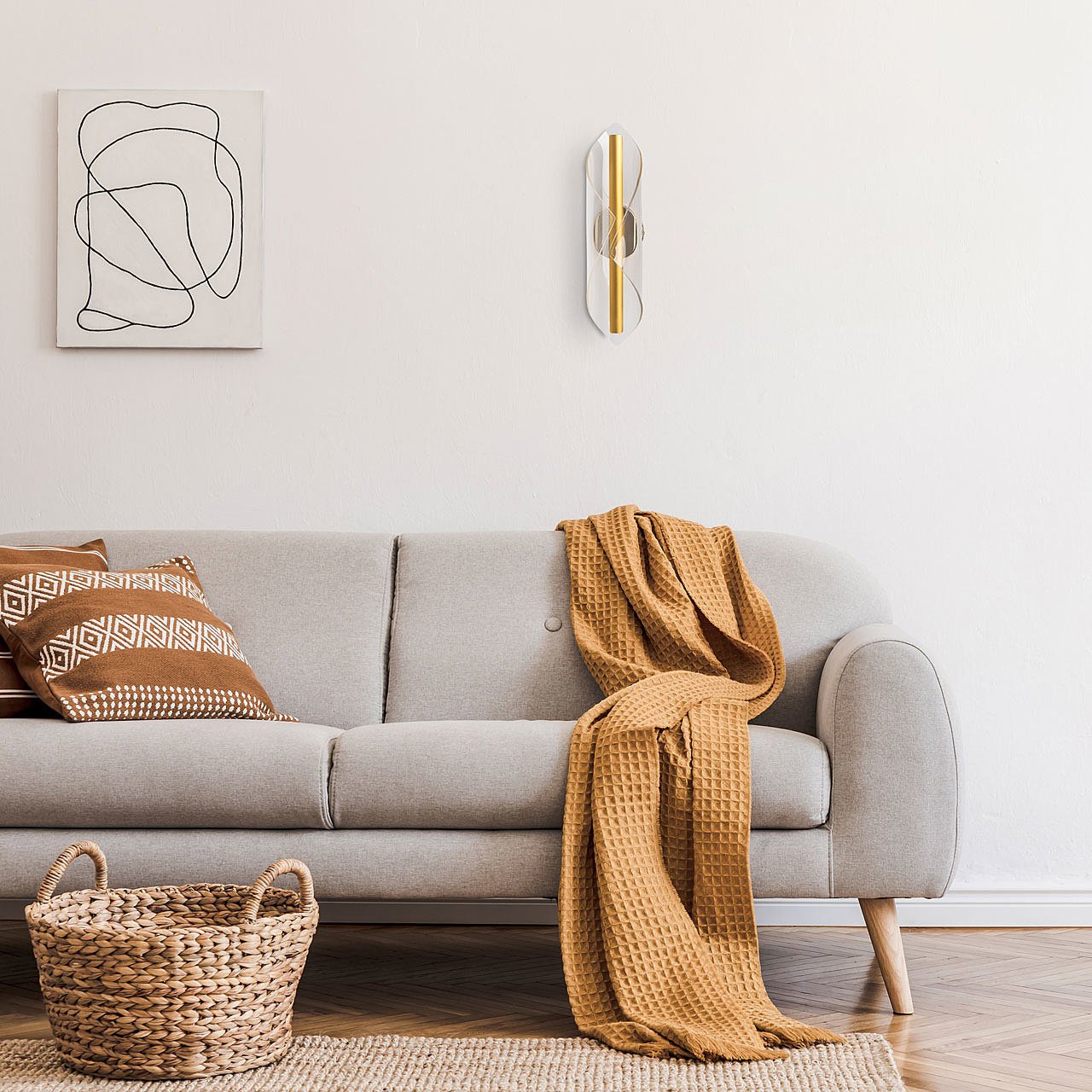 Настенный светильник De Markt Конти 488022501