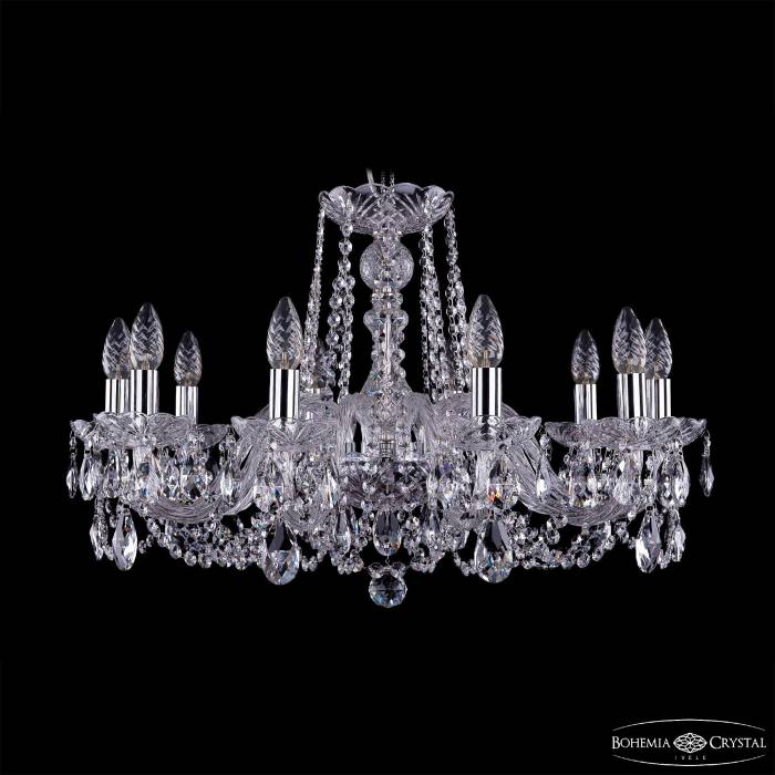 Подвесная хрустальная люстра 1402 Bohemia 1402/10/240 Ni
