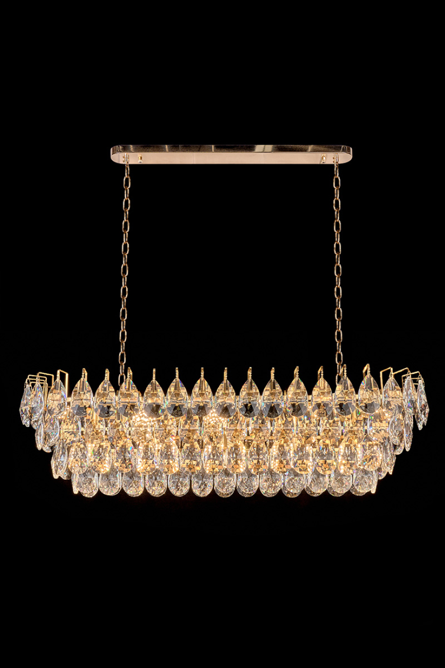 Подвесная люстра LEON Melanie LE6880/1000L GD