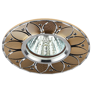 Встраиваемый светильник ЭРА KL42 SL/GD