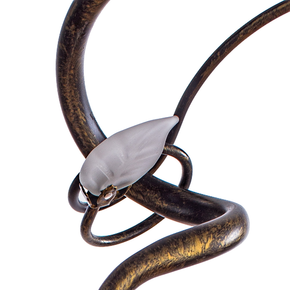 Потолочная люстра Arte Lamp Glamore A7449PL-5BR