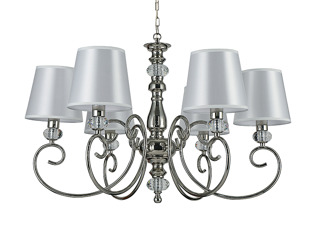 Подвесная люстра Newport Marta 1206/C nickel