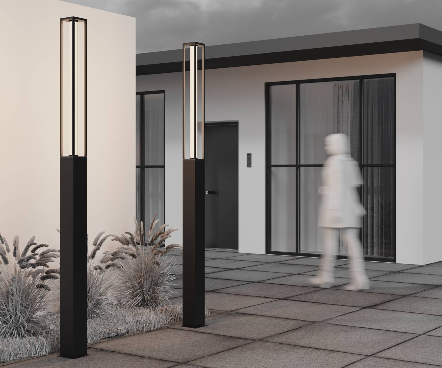 Уличный наземный светильник Maytoni Expo O480FL-L25B3K