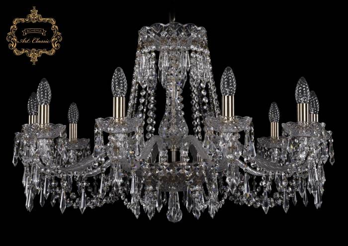 Подвесная хрустальная люстра 11.23 Art Classic 11.23.10.300.Br.Dr