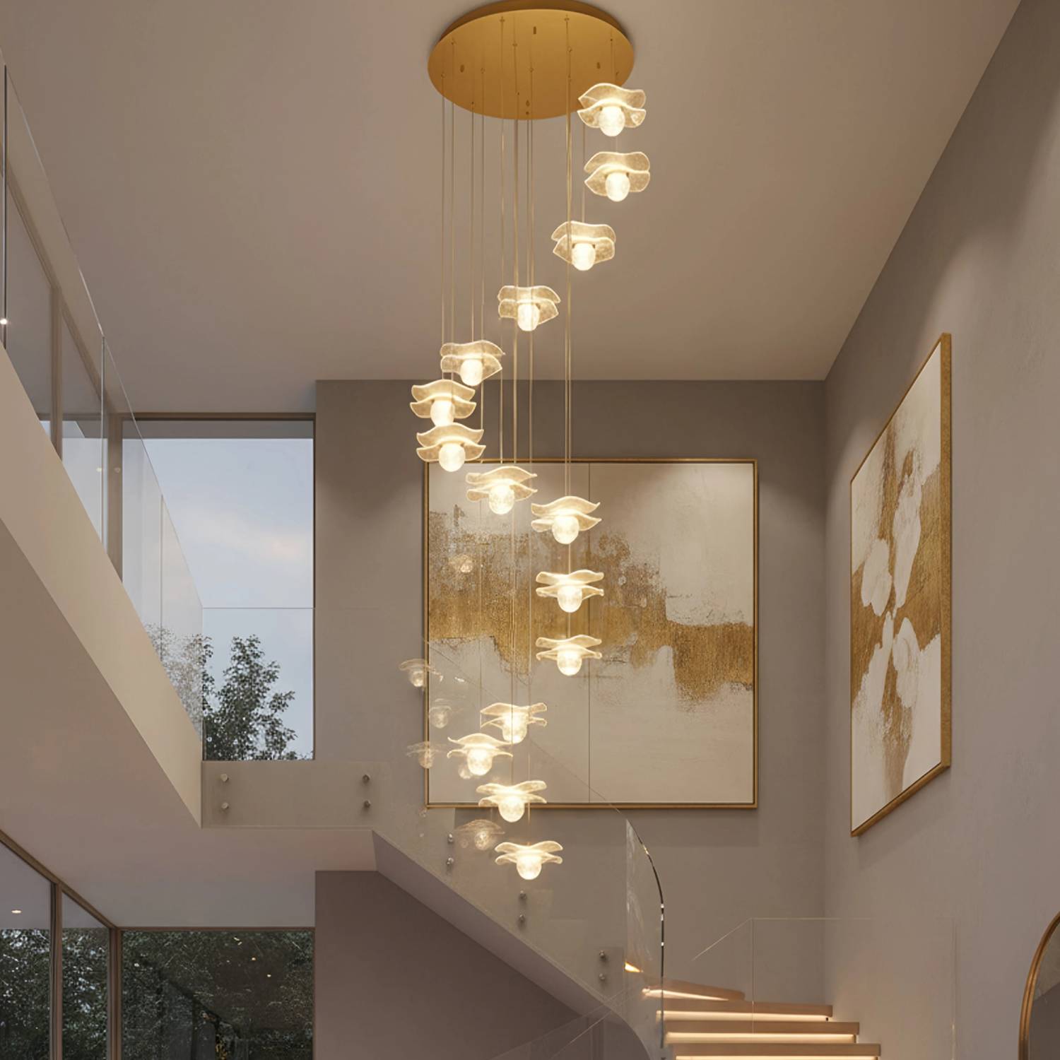 Люстра каскадная Citilux Signature CL247057