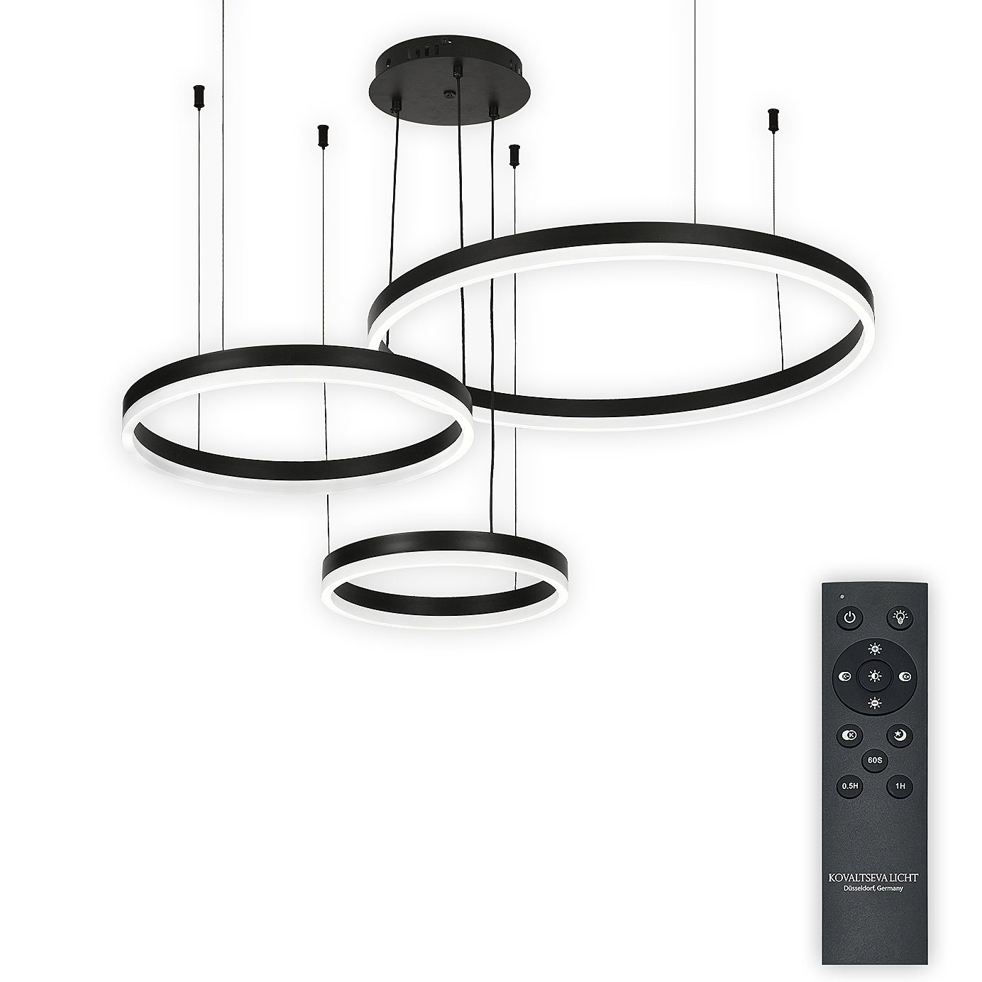 Подвесная люстра Natali Kovaltseva Oreol LED LAMPS 81478