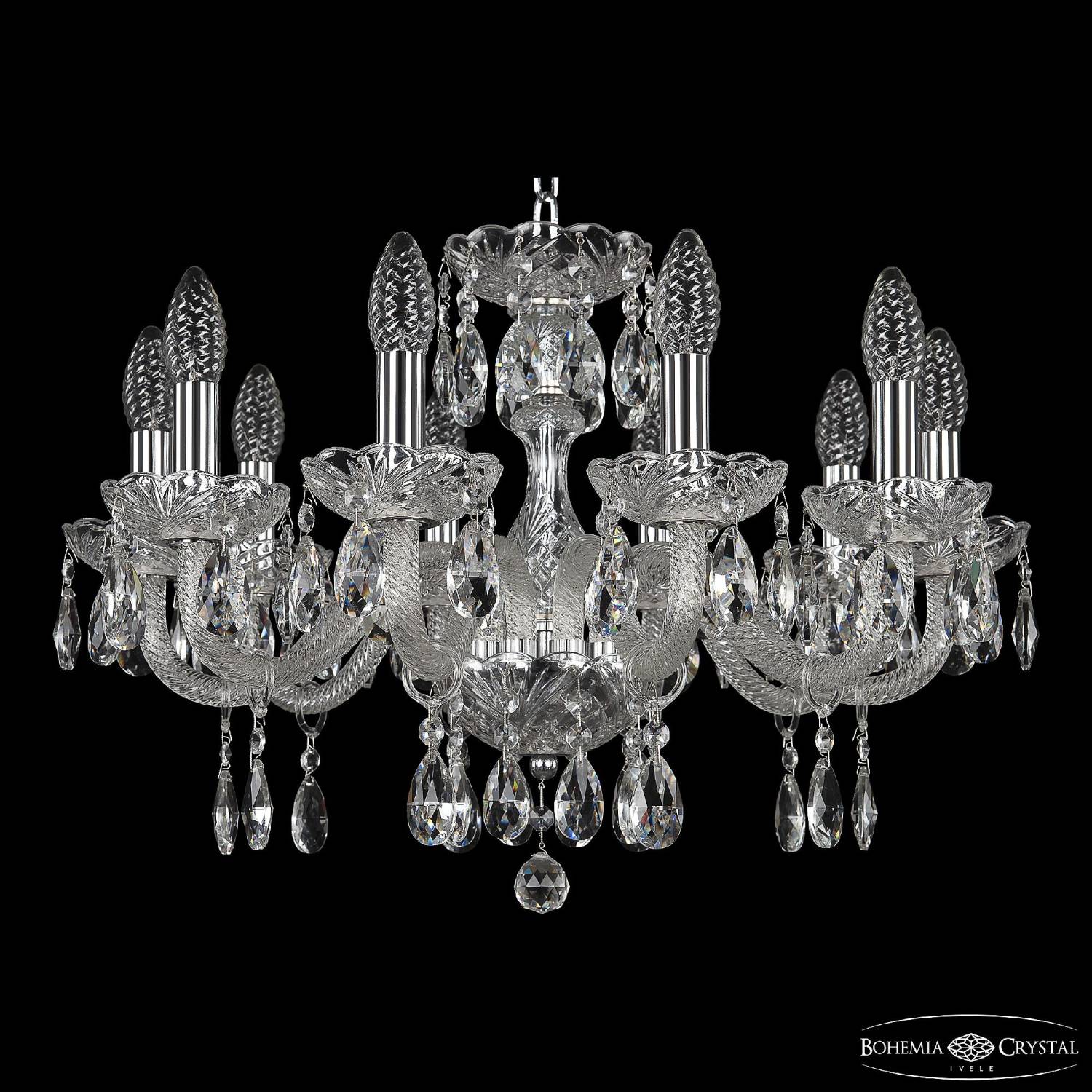 Подвесная люстра Bohemia 117 117/10/195 Ni