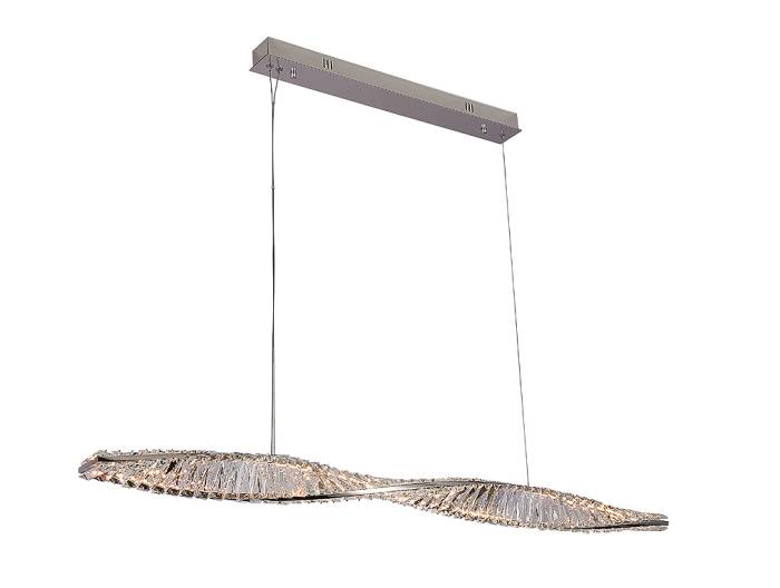 Светильник подвесной Newport Crystal 8244N/120 chrome