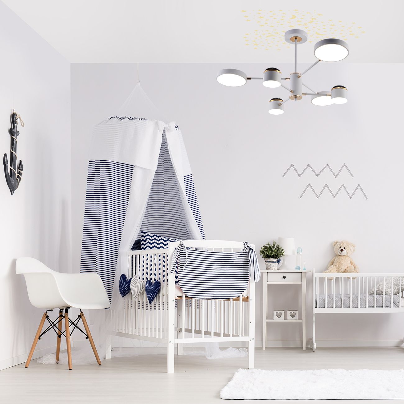 Потолочная люстра Escada Interstellar 10255/6LED