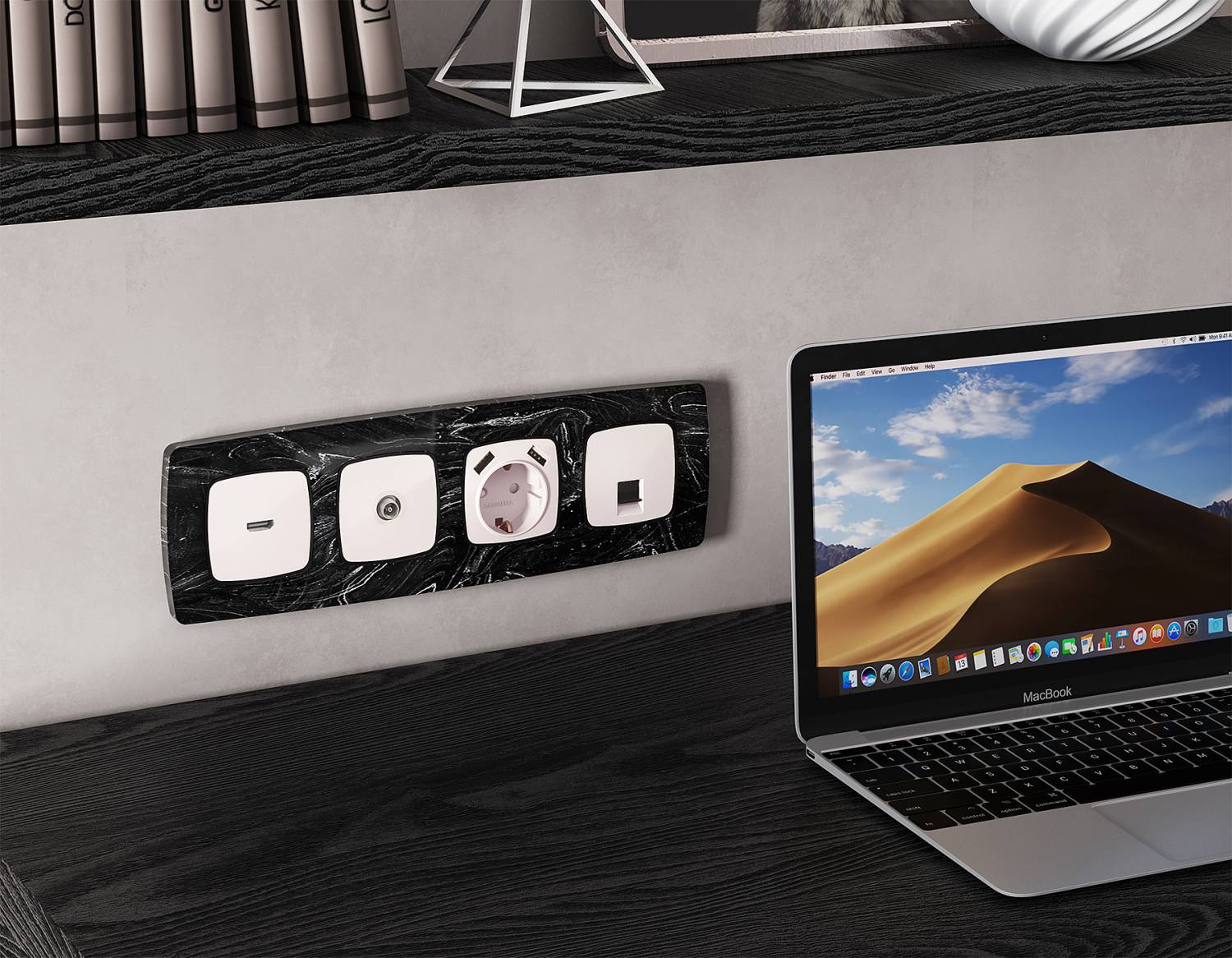 Розетка Ambrella Volt OMEGA MO212005