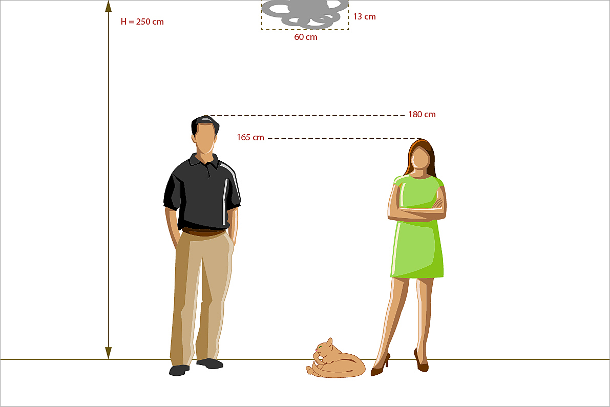 Потолочная светодиодная люстра Ривз De Markt 674011206