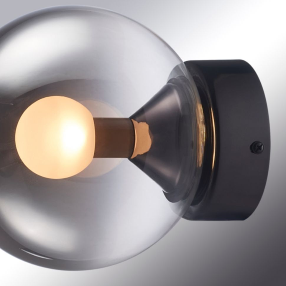 Настенный светильник ILedex Aura 8615W-1S BK-SM