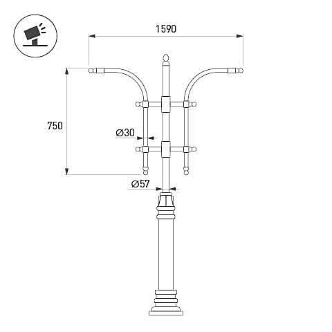 Кронштейн Arlight 051636