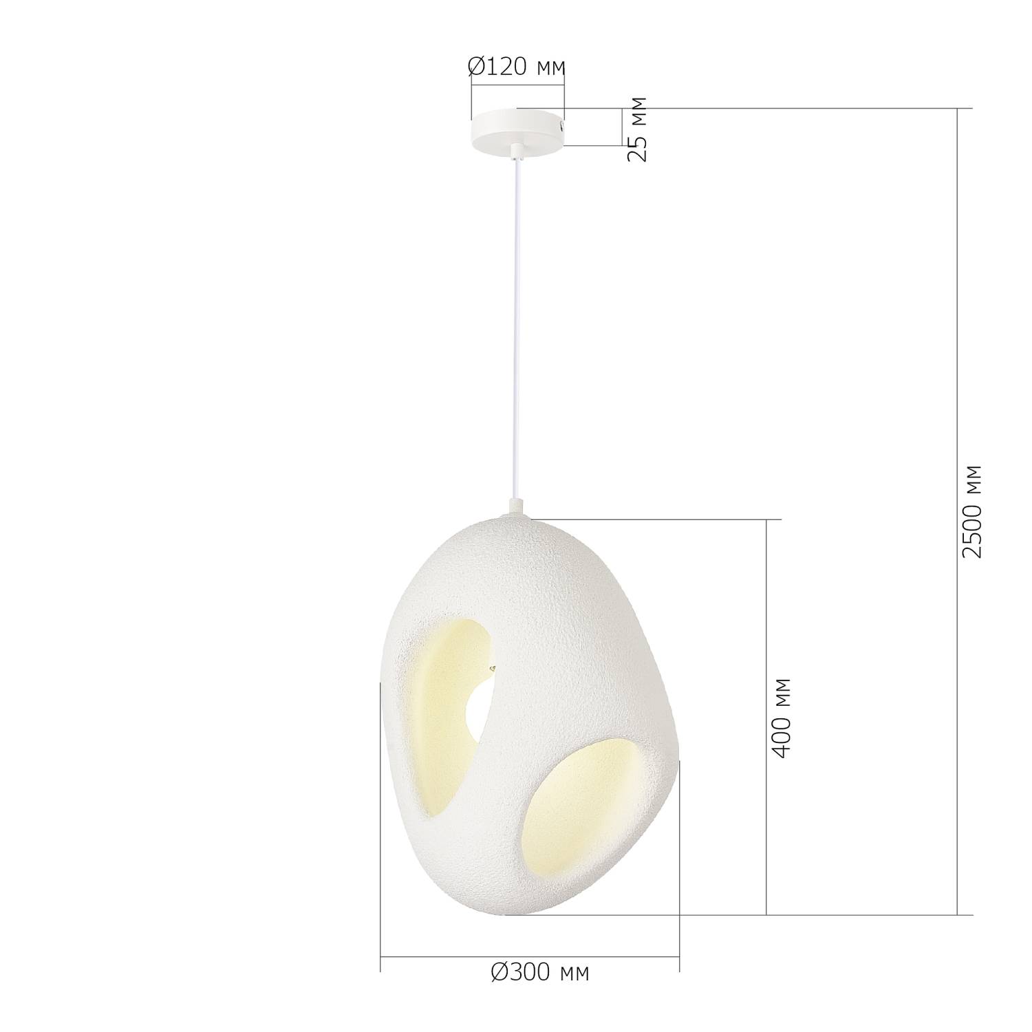 Светильник подвесной ST Luce Wabi Sabi SL1522.543.01