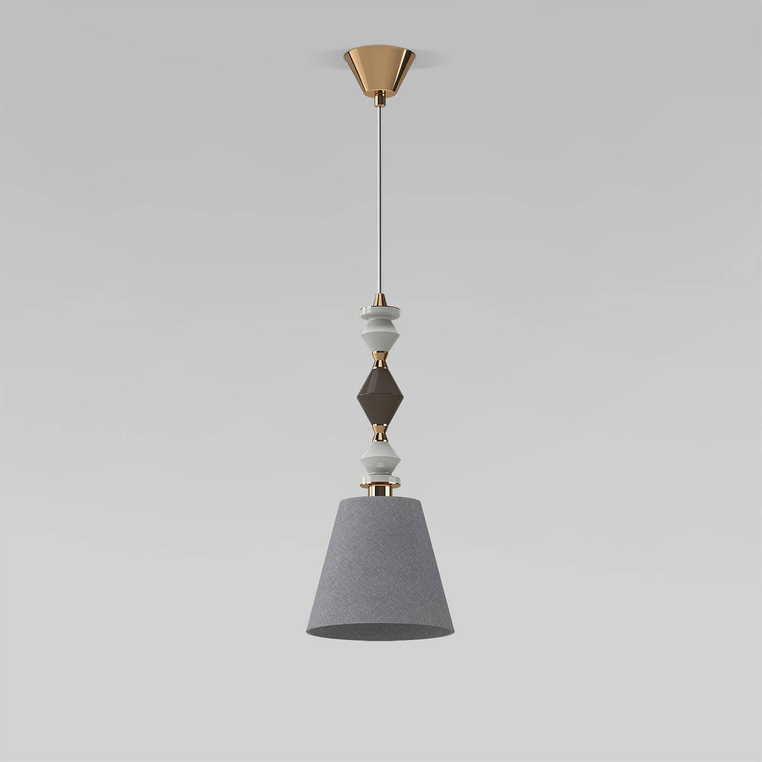 Светильник подвесной Eurosvet Olaria 104012 латунь