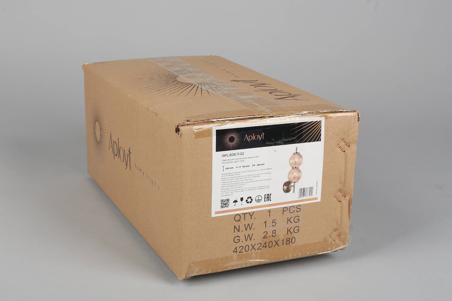 Настенное бра Aployt Zhizel APL.608.11.02