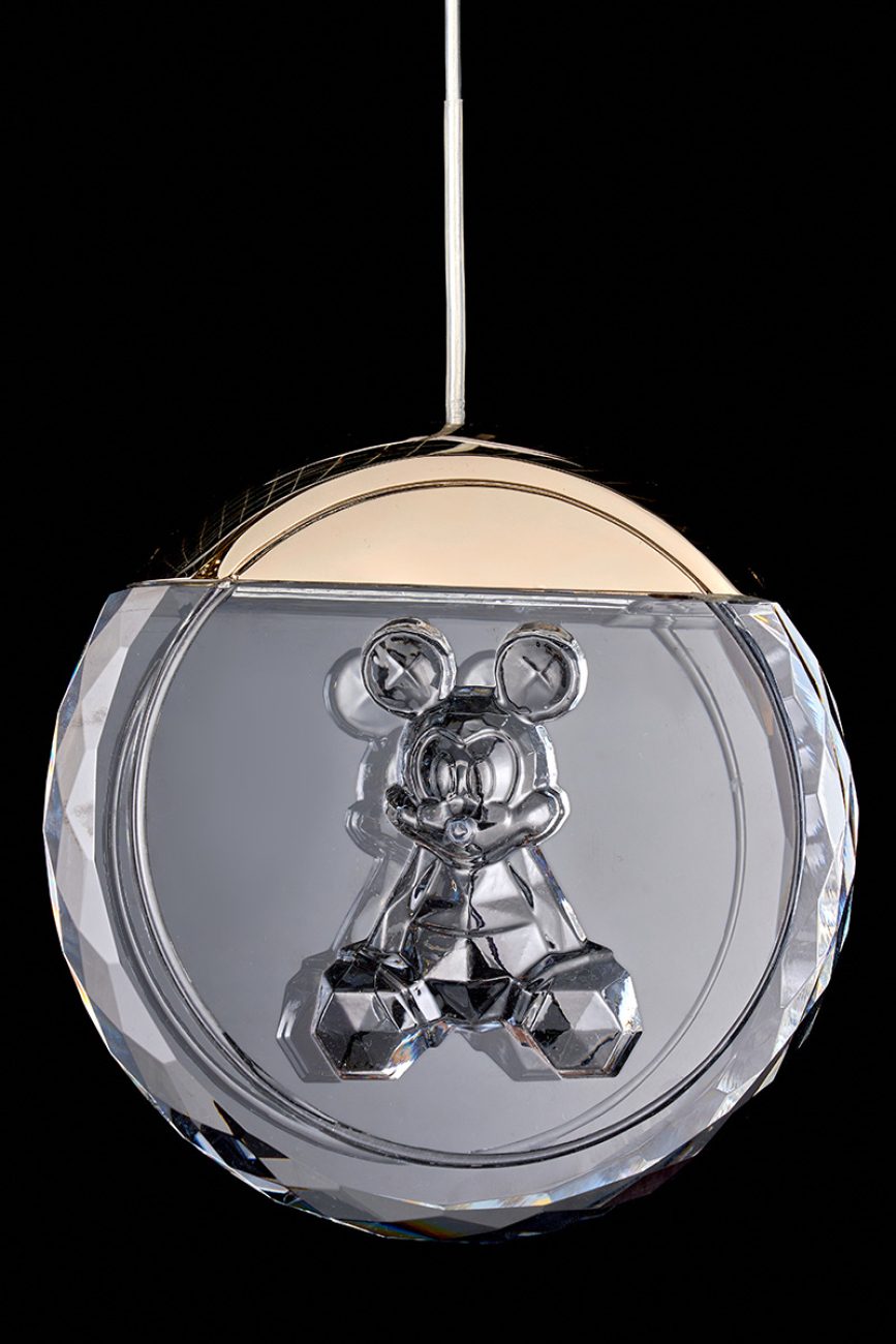 Светильник подвесной LEON Mickey LE7714/1CL Black Chrome
