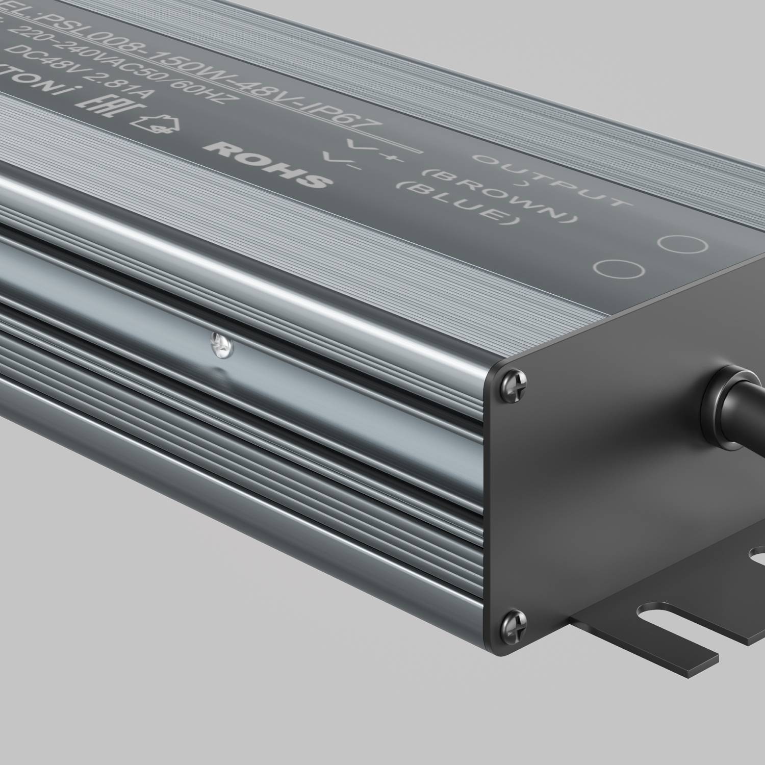 Блок питания Maytoni Power Supply Magnetic PSL008-150W-48V-IP67 Блок питания Maytoni Power Supply Magnetic PSL008-150W-48V-IP67
