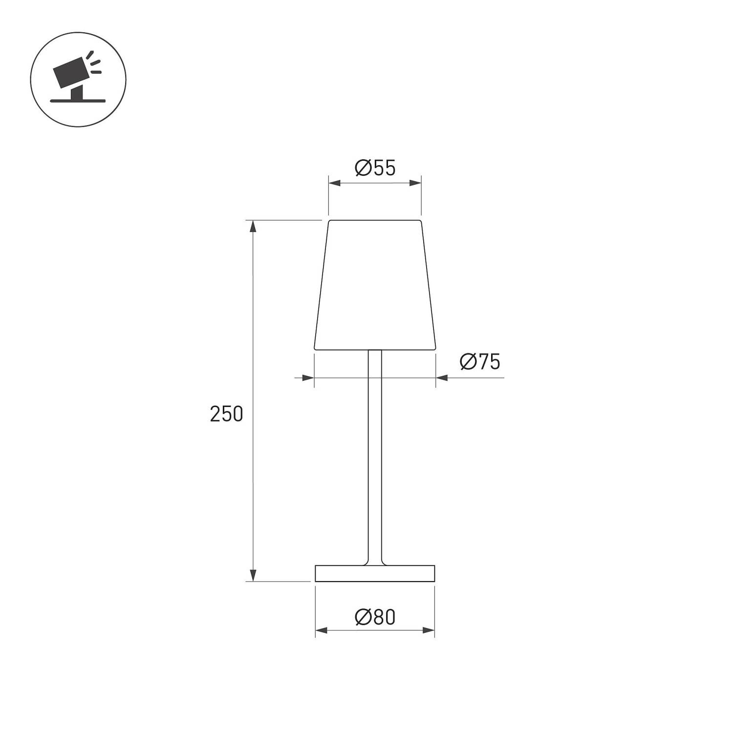 Настольная лампа Arlight Daisy 056081