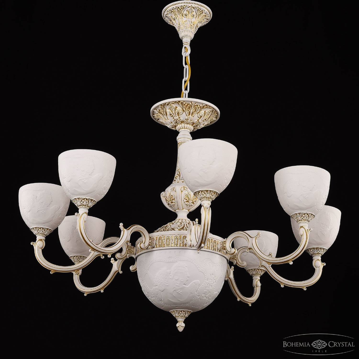 Подвесная люстра Bohemia AL7801 AL78101P/8/250 WMG P1 U Angel