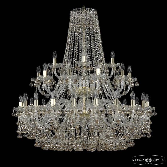 Подвесная хрустальная люстра 1409 Bohemia 1409/20+10+5/400/2d G K721