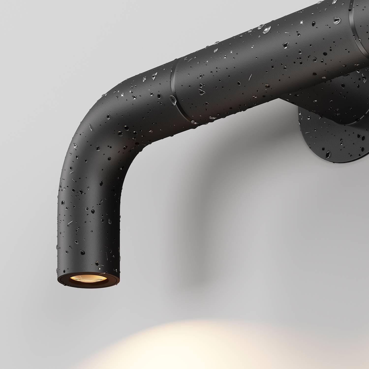 Уличный настенный светильник Maytoni Sleek O477WL-L4GF3K