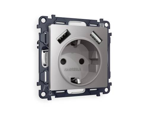 Розетка Ambrella Volt ALFA MA509010