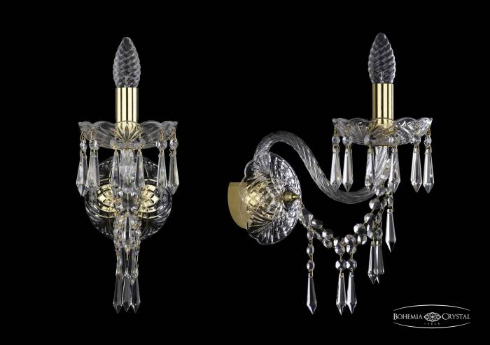 Настенное бра Bohemia 1403 1403B/1/195/XL/G