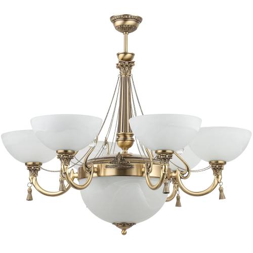 Потолочная люстра Kutek Roma (плафон) ROM-ZW-6+1(P)