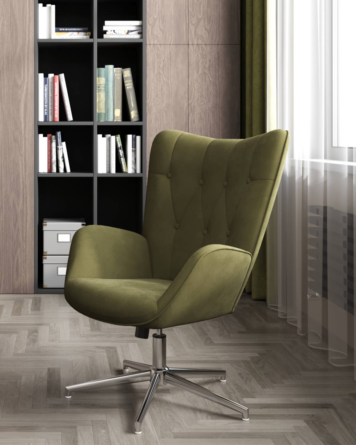 Стул вращающийся Stool Group Филадельфия FUCHS HY-53