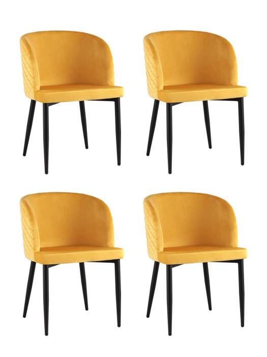 Комплект стульев Stool Group Оскар MC11 KD HLR-41 X4