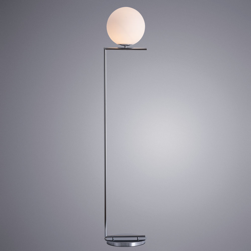 Торшер Arte Lamp Bolla-Unica A1921PN-1CC Торшер Arte Lamp Bolla-Unica A1921PN-1CC