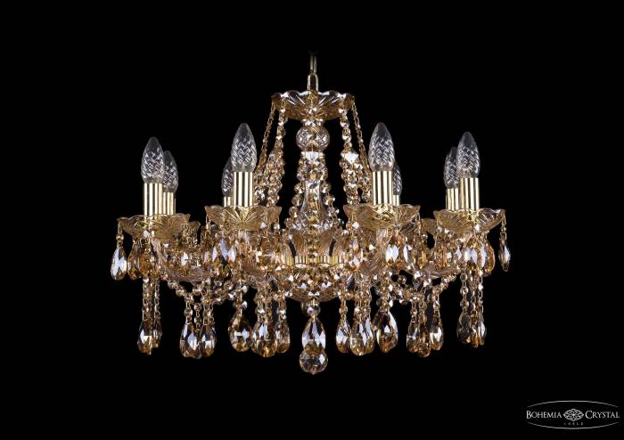 Подвесная хрустальная люстра 1413 Bohemia 1413/8/200 G M721