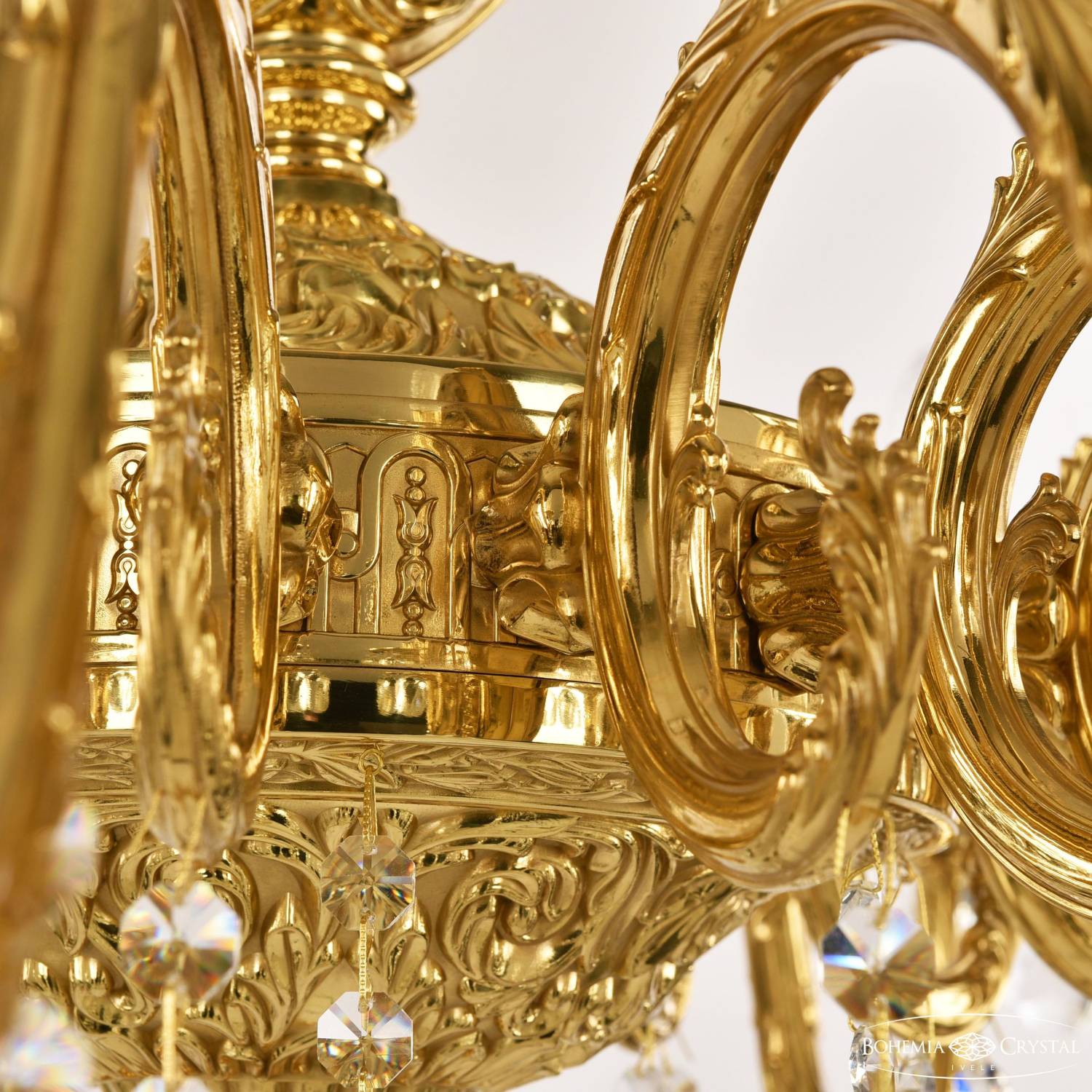 Подвесная хрустальная люстра 7101 Bohemia 71301/12/360 A G