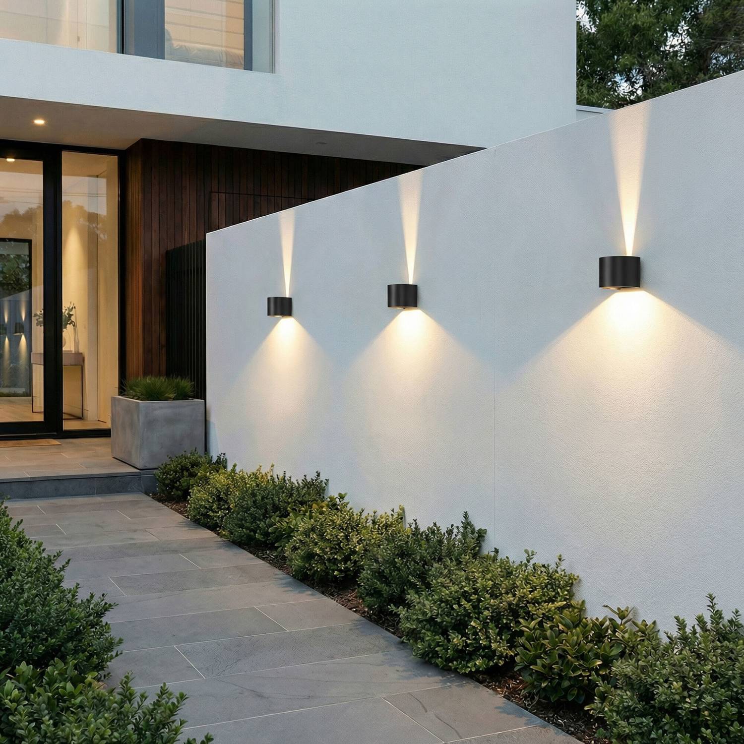 Уличный настенный светильник Elektrostandard Blade 1518 TECHNO LED BLADE 3000K черный