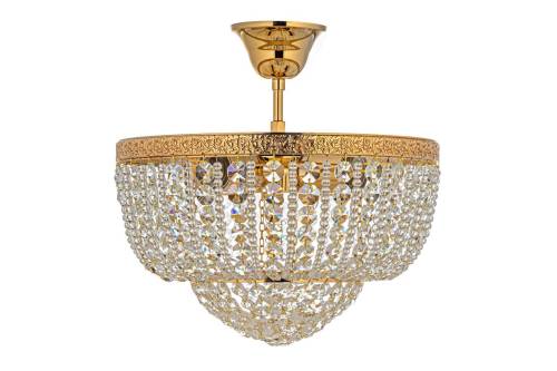 Потолочная хрустальная люстра Arti Lampadari Favola Favola E 1.3.30.502 G