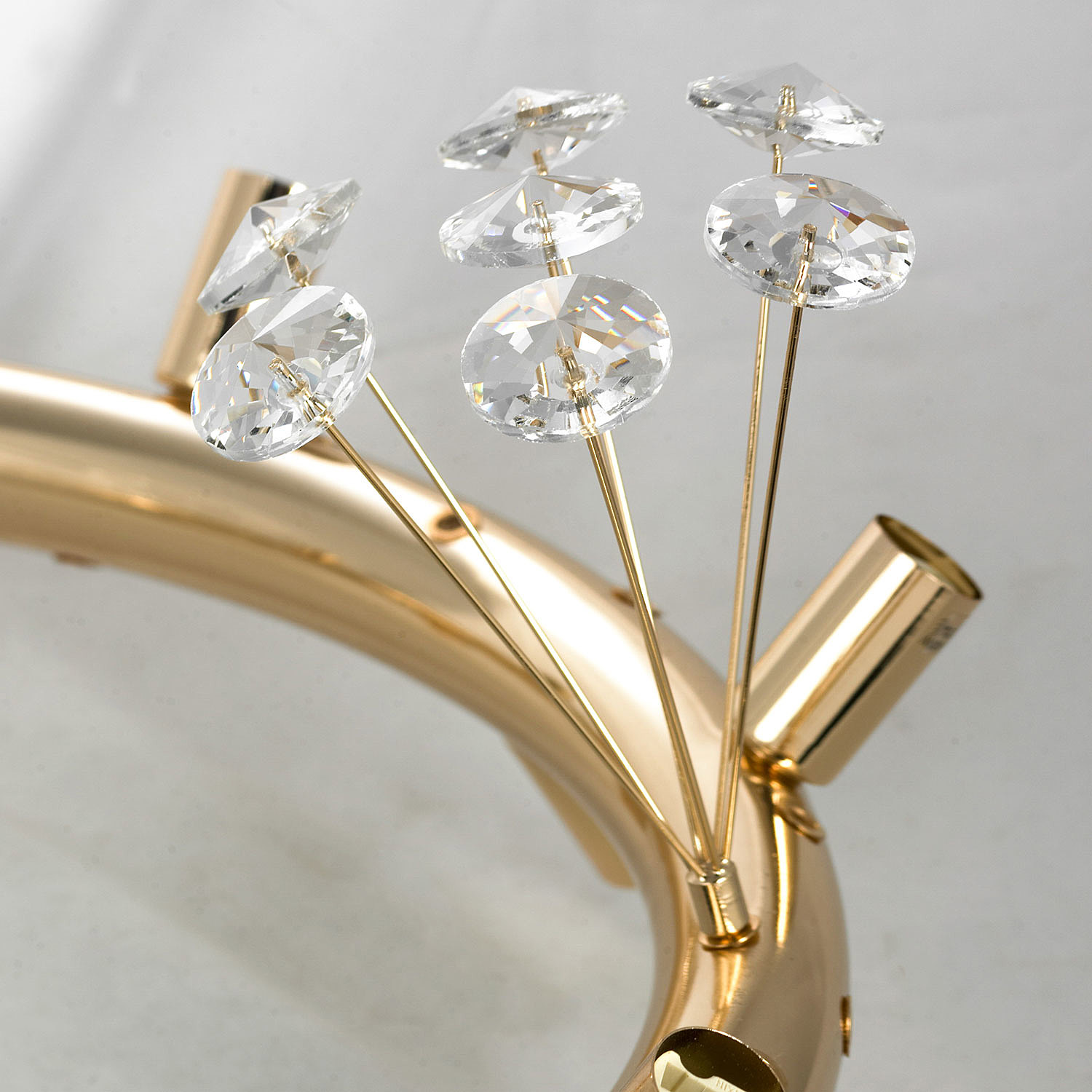 Подвесная хрустальная люстра Alaska Lussole GRLSP-8340