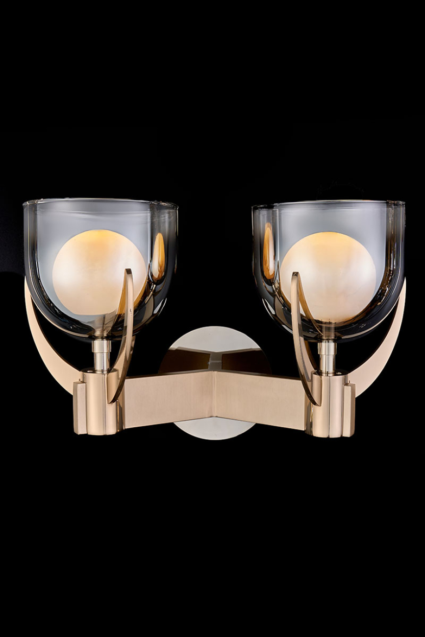 Настенное бра LEON Kelly LE3055/2W GD