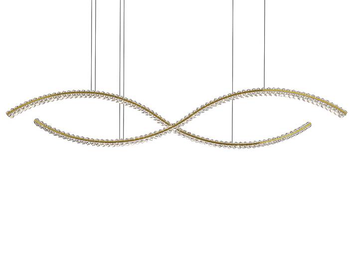 Подвесная люстра Newport 8240 8242/160 gold