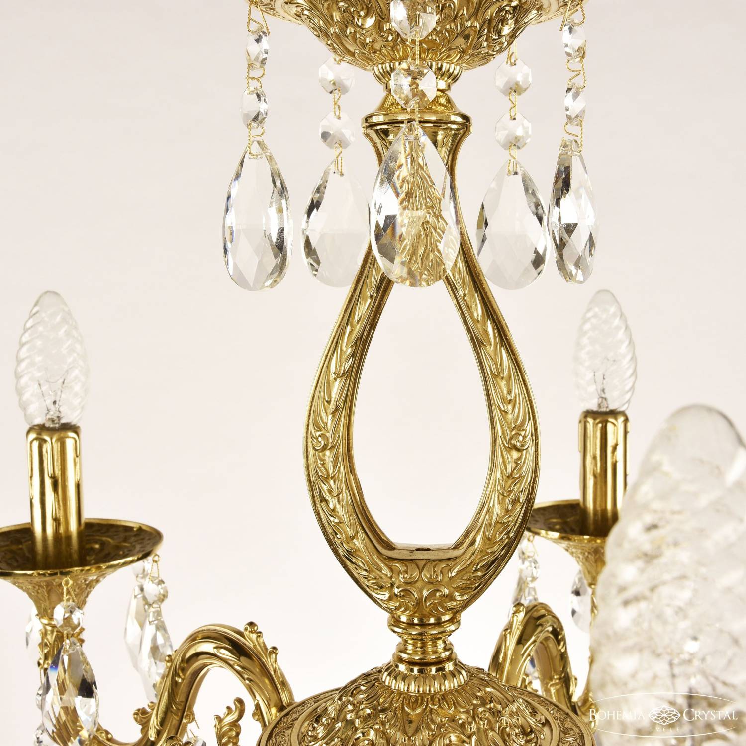 Подвесная хрустальная люстра 7101 Bohemia 71301/5/175 B G